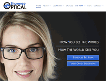 Tablet Screenshot of eyeweareyecare.com